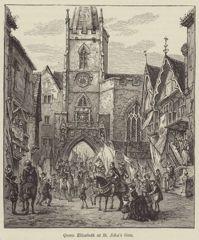 Queen Elizabeth at St John