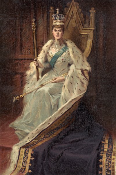 Queen Mary, Consort of King George V, from 