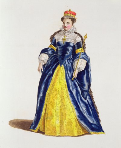 Queen Mary I of England in 1554 by English School