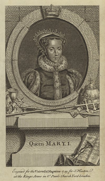 Queen Mary I by English School