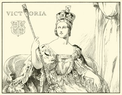Queen Victoria (After the Coronation Portrait by Sir George Hayter) by English School