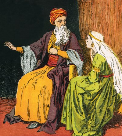 Queen of Sheba by English School
