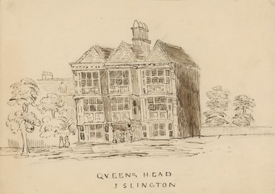 Queens Head, Islington, London by English School