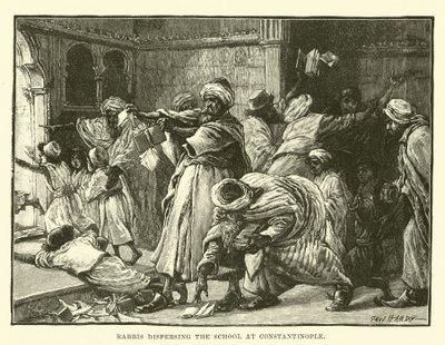 Rabbis Dispersing the School at Constantinople by English School