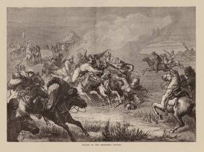Racing in the Kerghese Steppes by English School