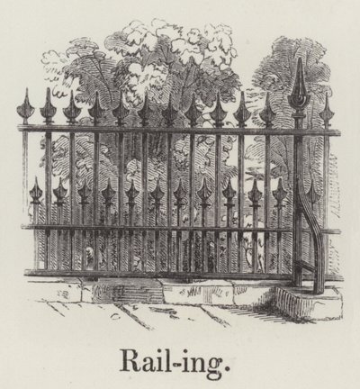 Railing by English School