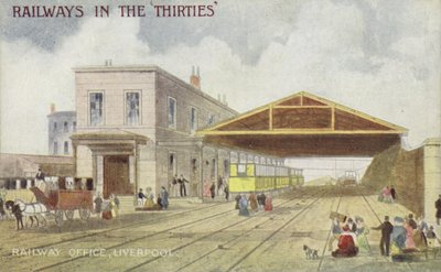 Railway Office, Liverpool by English School