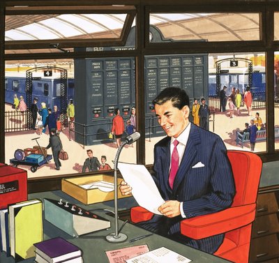 Railway Station Announcer by English School
