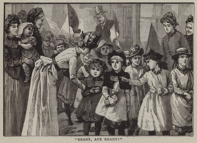Ready, aye ready!: a group of children going on a summer trip to the countryside by English School
