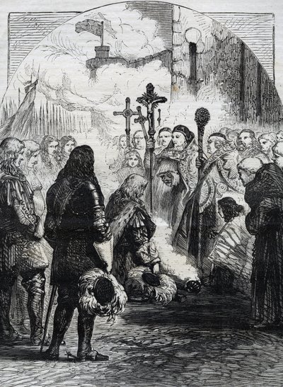 Reception of James II in Dublin, published in 