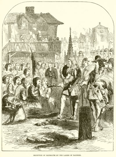 Reception of Monmouth by the Ladies of Taunton by English School