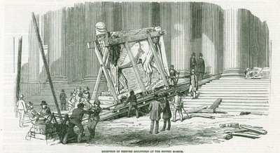 Reception of Nineveh Sculptures at the British Museum by English School