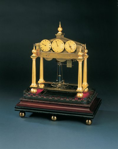 Regency table regulator, attributed to John Moxon or Sir William Congreve, c.1820 by English School