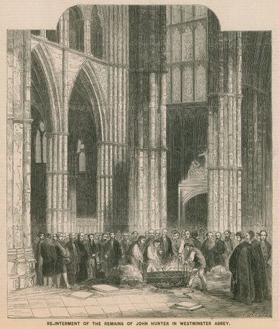 Reinterment of John Hunter