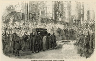Reinterment of John Hunter