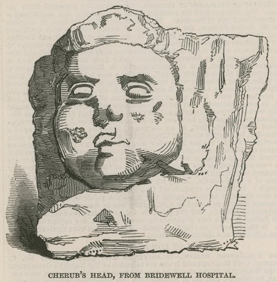 Relics of Bridewell Hospital by English School