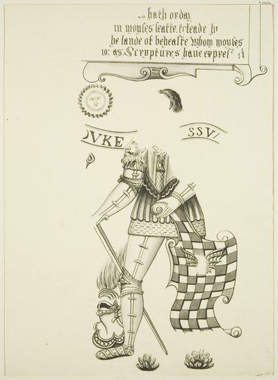 Remains of a wall painting at 46 Baldwin Street by English School