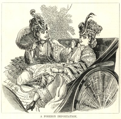 Representative Derby Women: A foreign importation by English School