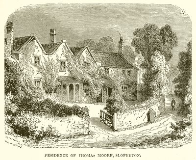Residence of Thomas Moore, Sloperton by English School