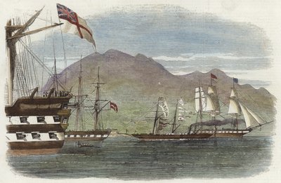 Return of the Eaglet to Hong Kong by English School
