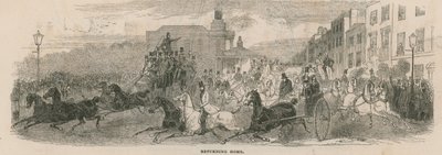 Returning Home After Epsom: Kennington Turnpike by English School