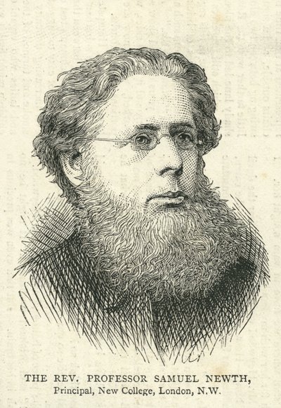 Rev Samuel Newth (1821-98), Illustration from The Graphic July 10th, 1875 by English School