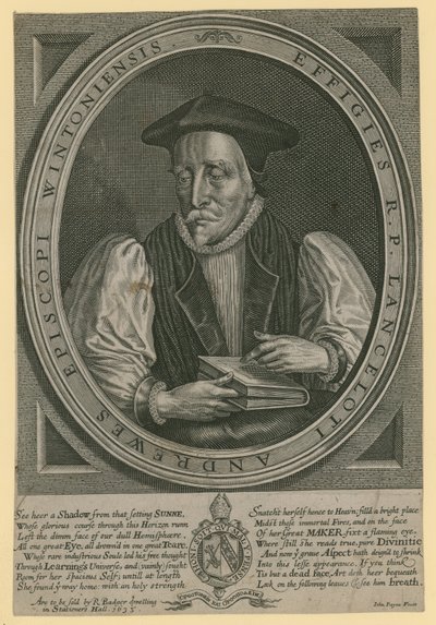 Reverend Father Lancelot Andrews, Bishop of Winchester by English School