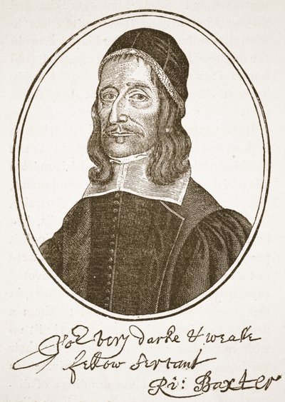 Richard Baxter, illustration from The Church of England: A History for the People by H.D.M. Spence-Jones by English School