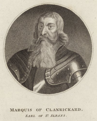 Portrait of Richard Burke, Marquess of Clanricarde by English School
