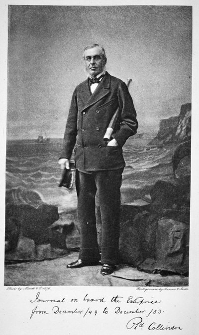 Richard Collinson - expedition leader on the HMS Enterprise, 1876 by English School