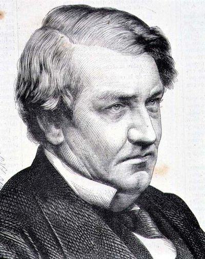 Richard Southwell Bourke, 6th earl of Mayo (1822-1872) (engraving) by English School