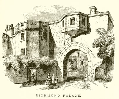 Richmond Palace by English School
