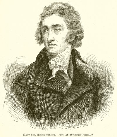 Right Hon. George Canning by English School