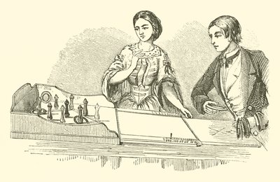 Ringolette, or Parlour Quoits by English School