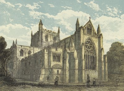 Ripon Cathedral, South East View by English School