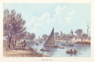 River Thames: Chiswick by English School