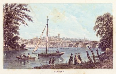 River Thames: Richmond by English School
