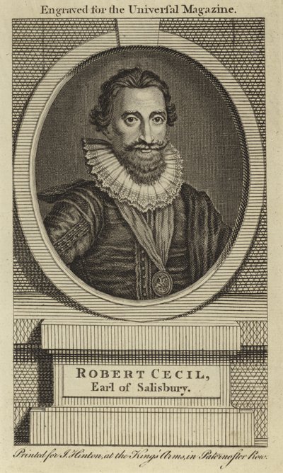 Robert Cecil, Earl of Salisbury by English School