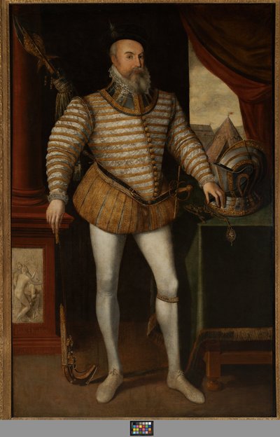 Robert Dudley, Earl of Leicester, c.1532-88 by English School