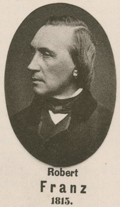 Robert Franz (engraving) by English School
