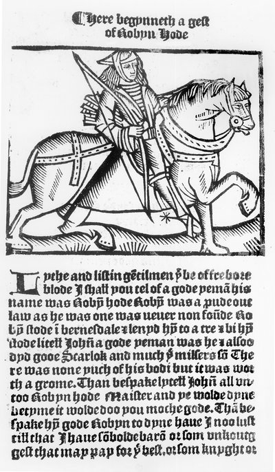 Robin Hood by English School