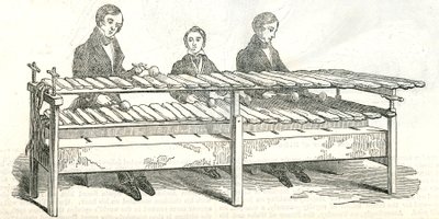 Rock Music Demonstrated in Bond Street in 1842 by English School