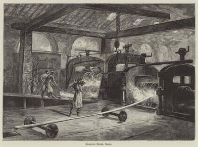Rolling Steel Rails by English School