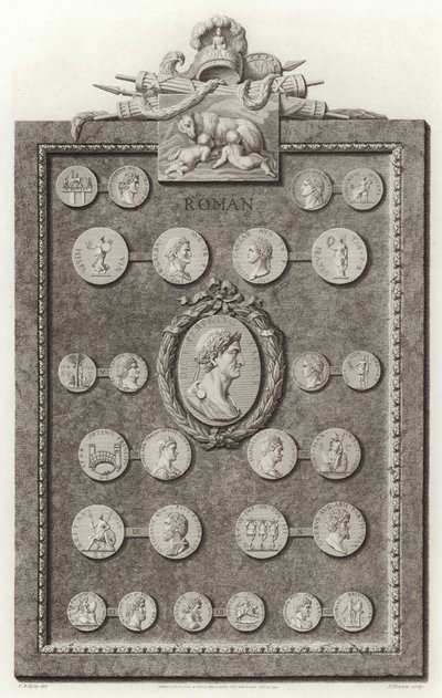 Roman Coins by English School