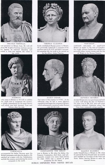 Roman Emperors who visited Britain by English School