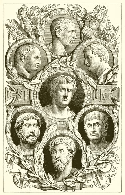 Roman Emperors by English School
