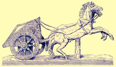 Roman Racing Chariot (illustration from Cassell