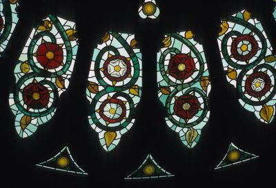 Rose Window (detail) by English School