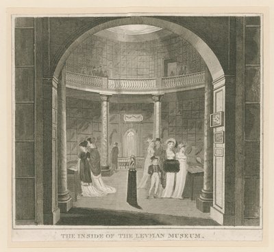 Rotunda at the Leverian Museum by English School