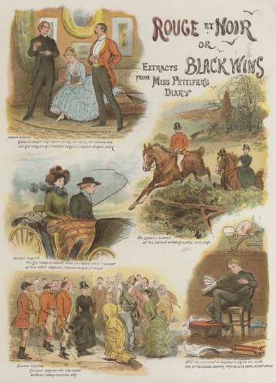 Rouge et Noir, or Black Wins, Extracts from Miss Pettifer